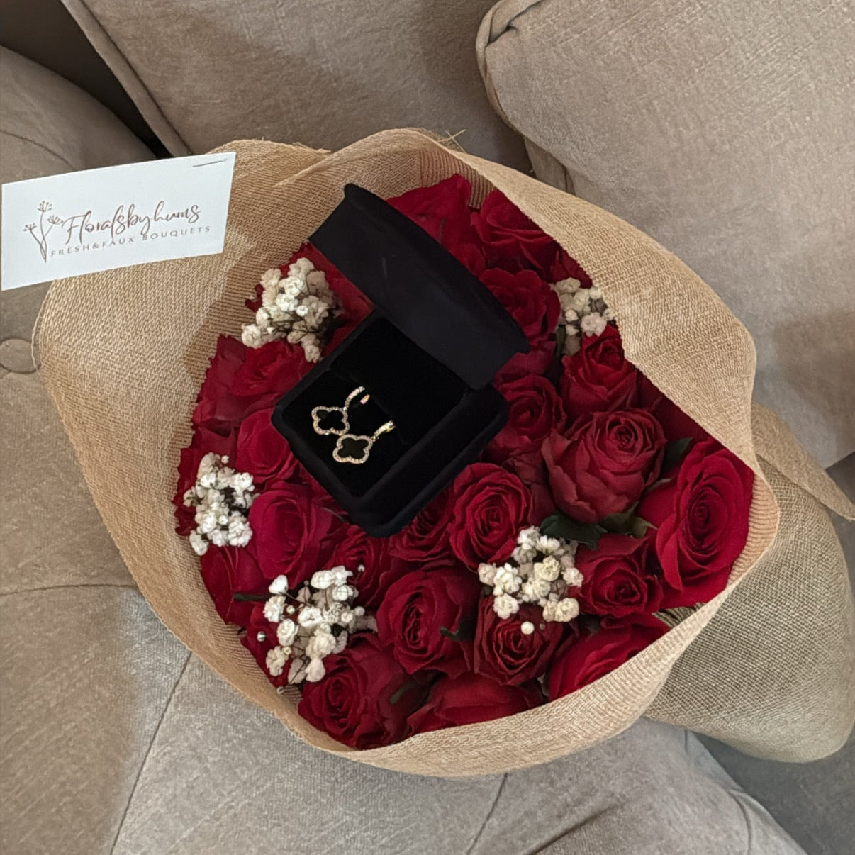 Jewellery bouquet