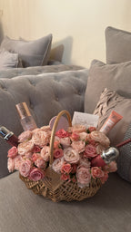 Makeup bloom basket