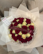 Premium rose engagement bouquet