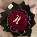 Initial bouquet - standard roses