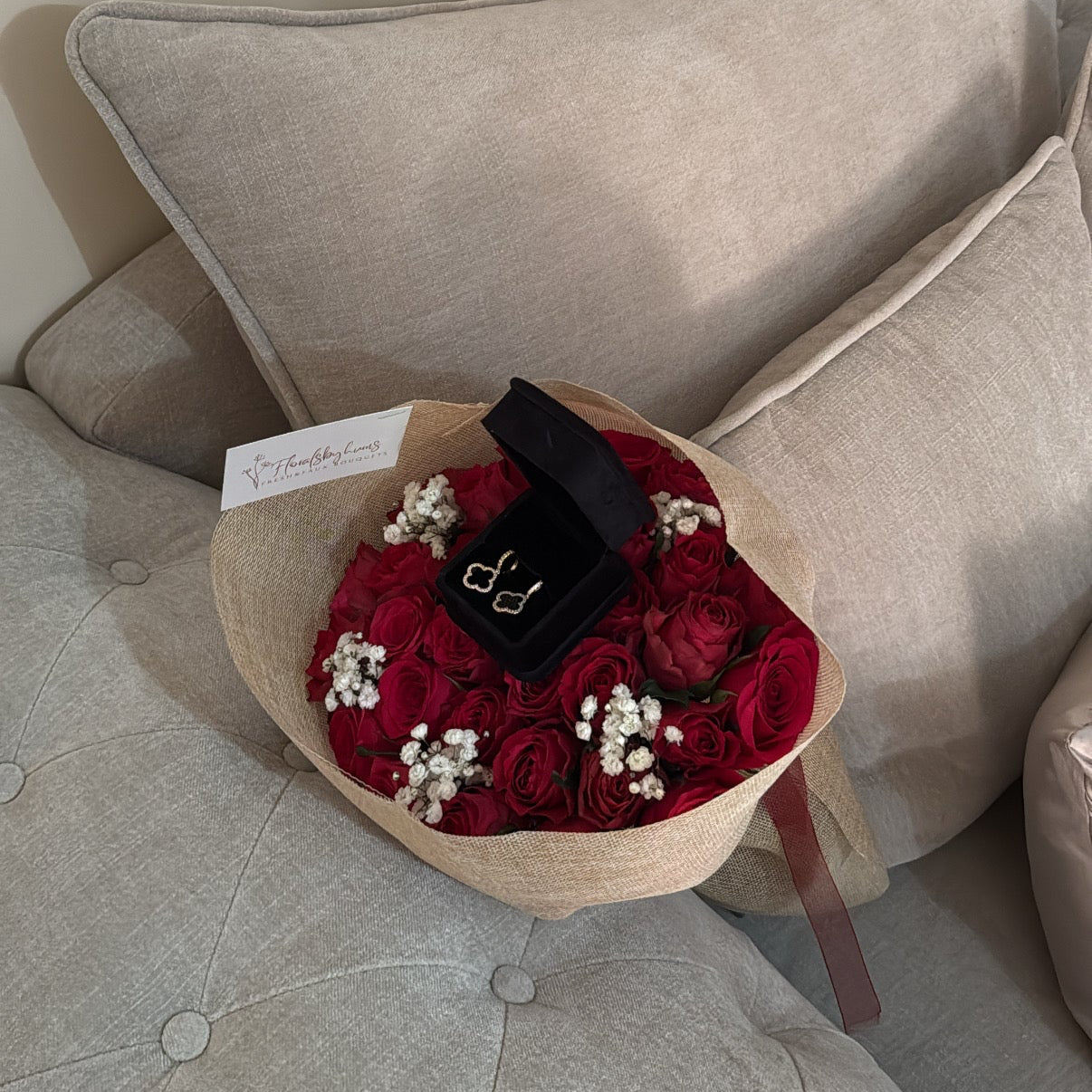 Jewellery bouquet