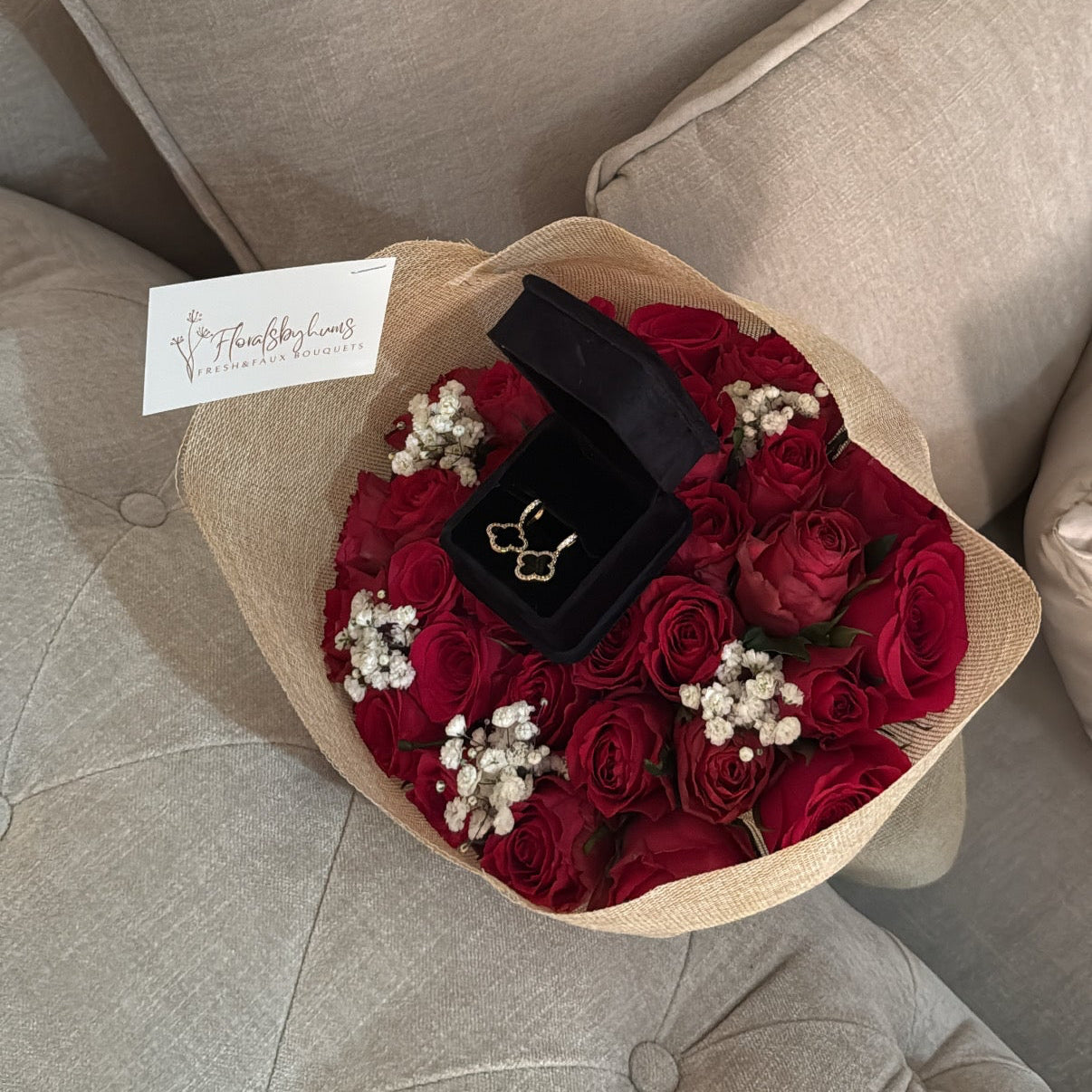 Jewellery bouquet