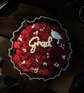 Grad bouquet - italic writing